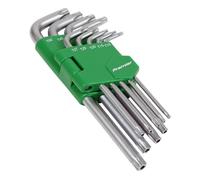 Sealey Sicurezza Trx-Star Chiave Set 9pc Lungo AK7162