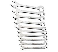 Set di chiavi super sottili - 10 pezzi strumento di riparazione biciclette - Mini set di chiavi combinate, per tecnici artigiani veicoli viaggiatori garage