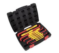 Set Di Chiavi Torx A Stella VDE Sealey 9 Pezzi Extra Lungo AK7178