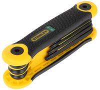 Set 8 chiavi maschio esagonale TORX tascabile STANLEY - 69-266