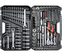 Set di chiavi YATO XXL 150 pezzi 1/4"-3/8"-1/2" 38811