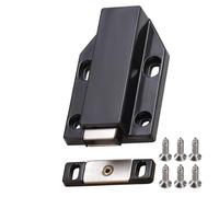 Set di chiavistelli aperti a spinta invisibile con hardware di montaggio Componenti in acciaio antiruggine per applicazione generale mobili uso chiusura automatica serrature per armadi