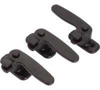 Set di chiavistelli dometic a rotazione sinistra e destra per finestre a compasso s3/s4