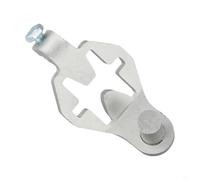 Set di chiavistelli per cancello a T, per cerniere da 5/8" e 3/4", struttura in acciaio per giardini, fattorie e terrazze, per una facile installazione con due perni