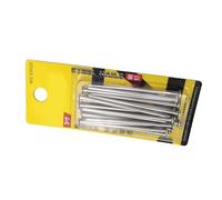 Set di chiodi in acciaio per appendere quadri, in acciaio inox, 7,6 cm | Chiodi resistenti assortiti in cemento per appendere quadri e falegnameria, varie dimensioni