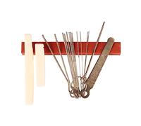 Set di chitarra set metal pietra in pietra di chitarra aghlo da noce di sandogrutton sagre per formare la copia dei ponti di chitarra di chitarra dadi selle elettriche a basso