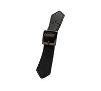 Set di chiusura in vera pelle, con chiusura a tasca, accessori fai da te, colore nero, come descritto Fashion with nice