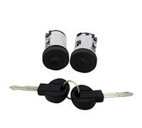 Set di CILINDRETTI per Serratura Porta per Fiat Scudo per Citroen XM XANTIA SYNERGIE Dispatch Jumpy 1995-2007 9170.AY 4162C9 (2 Pezzi di cilindretto)