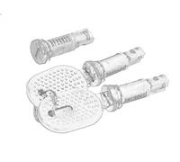 Set di cilindri per serrature PACOL IVE-DH-021 per DAILY II Furgone 2.5 1989-