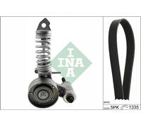 Set Di Cinghie A V-Ribbed INA 529 0295 10 Per CHEVROLET, OPEL, VAUXHALL