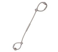 Set di cinghie di sicurezza, clip in morbido silicone, catena anti smarrimento, accessorio per dentizione, connettore per seggiolone, strumento di fissaggio per bambini, per aerei per genitori