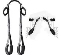 Set di cinghie in pelle multi-posizione per yoga Interazione intima durante l'allenamento Fibbie in metallo e attrezzatura bondage resistente all'usura