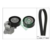 Set di cinghie Poly-V INA 529 0350 10