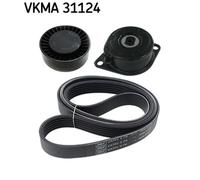 SKF VKMA 31124 Kit Cinghie Poly-V