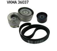 Set di cinghie Poly-V SKF VKMA 36037