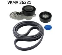 Set di cinghie Poly-V SKF VKMA 36221