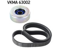 Set di cinghie Poly-V SKF VKMA 63002