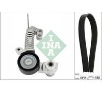 Set Di Cinghie V-Ribbed INA 529 0374 10 Per VOLVO