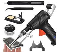 Set di cinque saldatori, versatili strumenti di saldatura laser industriale riscaldati internamente, 3 in 1 rimozione/taglio/saldatura porta