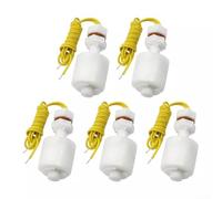 Set di cinque sensori galleggianti filettati M10, modello ZP4510, perfettamente progettati per monitorare i livelli dell'acqua in modo sicuro