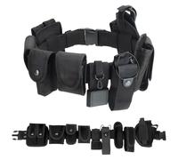 Set di Cinture Tattiche da Combattimento con Custodie Multiuso, Cintura Sottile per Softair, Cintura da Guerra Staccabile per Allenamento All'aperto, Escursionismo, Pattuglia, Personale di Sicurezza