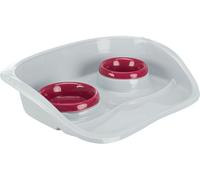 Set di ciotole 0,25 l/ø 9 cm / 0,3 l/ø 11 cm/46 × 11 × 30 cm grigio/Ciotolette: varie