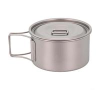 Set di ciotole con caratteristiche pieghevoli per un comodo utilizzo mentre si gode la natura e all'aperto (ciotola da 450 ml con coperchio)