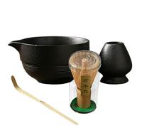 Set Di Ciotole Matcha Giapponese - Set Di Fruste Chasen, Kit Di Preparazione Matcha | Ciotola Di Matcha Con Versore, Frusta Matcha, Cucchiaio E Supporto Per Frusta, Kit Matcha Per Cerimonia Del Th