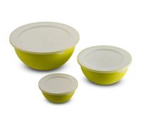 Set di ciotole Omada Sanaliving Bowls Set 3,5L + 1,7L + 0,5L Colore: verde chiaro