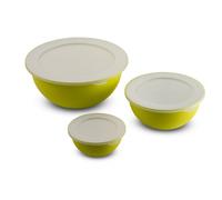 Set di ciotole Omada Sanaliving Bowls Set 3,5L + 1,7L + 0,5L Colore: verde/verde chiaro