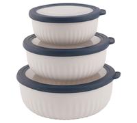 Set di ciotole Outwell Cookout Bowl Set with Lids Colore: beige/blu