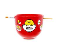 Set Di Ciotole Per Noodles E Bacchette Sanrio Gudetama X Nissin Da 20 Once