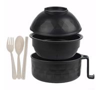 Set di ciotole per ramen per spaghetti istantanei, con bacchette per un'esperienza autentica