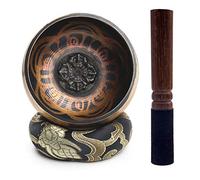 Set di ciotole tibetane per il canto di loto, regalo unico, utile per la meditazione, lo yoga, il rilassamento, la preghiera e la consapevolezza per gli ornamenti artistici del soggiorno