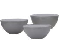 Set di ciotole travellife palma 6 pezzi grigio chiaro