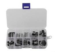 Set di circuiti integrati DIP da 85 pezzi con 10 valori come NE555, LM324 e LM393 per timer, amplificatori audio e progetti elettronici fai da te per lo sviluppo di prototipi su