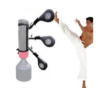 Set di ciucci da allenamento per arti marziali, con cuscinetti regolabili per allenamento della forza, perfetto per taekwondo, karate e allenamento di pugni