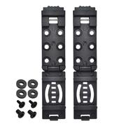 Set di clip per attrezzi, chiusure in nylon da 8,4 cm, hardware sicuro per esterni, leggero, 2 clip, 4, 4 guarnizioni per mantenere gli strumenti accessibili e organizzati per escursioni