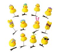 Set di clip per capelli 3D Animal Hair Pin Girl Bambini Festival Cartoon Duck Clip laterale Adulto Famiglia Bambini Party Clip