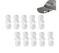 Set di clip per cappello da golf, 10 pezzi, robusti con dettagli confortevoli, strumento compatto con facile maneggevolezza, categoria da golf, pratica attrezzatura per cappelli e cinture