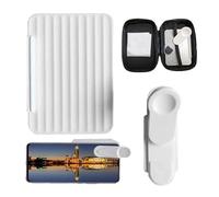 Set di clip per il riflesso dello specchio della fotocamera | Set di clip di riflessione dello specchio della fotocamera del telefono in vetro,Strumenti fotografici universali regolabili Clip creativi