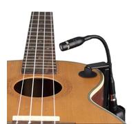 Set di clip per microfono per chitarra, con connettore a 3 e 4 pin, progettato per suonare la chitarra acustica e il montaggio del microfono in diretta (C)