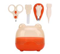 Set di Clipper per Unghie per Bambini Sicuro, Unghie per Bambini con Forbici, File, Pinzette per un Bambino Tutto Intorno Alla Cura delle Unghie