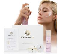 Set di collagene che scioglie Brighca | Sistema di routine di collagene anti-invecchiamento | Ridurre le linee sottili e le rughe solleva idrate idra