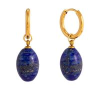 Set di collana e orecchini con pietre preziose effetto sfumato alla moda, accessori perfetti da indossare tutti i giorni o come regalo Set di collana e orecchini in pietra naturale, One Size, come