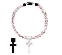 Set di collane da baseball, 2 pezzi, catena con ciondolo da 50 cm, accessori per lo spirito della squadra giovanile, festa di compleanno, spogliatoio, abbigliamento per ragazzi, adolescenti, uomini e