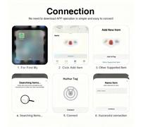 Set di collari per gatti domestici, include collare, localizzatore e custodia protettiva in silicone, localizzatore GPS antifurto intelligente - tracciamento in tempo reale, senza installazione richie