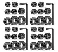 Set di Collari per Punte Arresto del Trapano, 36 Pezzi di Limite Col8127