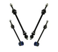 Set di collegamenti stabilizzatori per barra antirollio TRQ anteriore e posteriore compatibile con 0405 Ram 1500