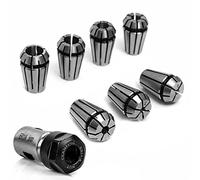 Set di colletti a molla ER11 1 a 7 mm - albero attatore 5 mm per incisioni, macinazione, perforazioni (attamenti 775 795 885 895 motori)
